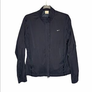 NIKE Navy Blue Jacket  L(12-14)‎